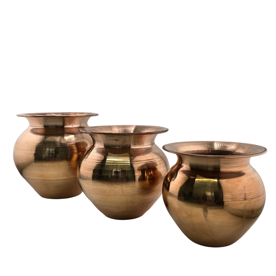 Copper Lota Water Pot for Worship - Matchless Gifts2