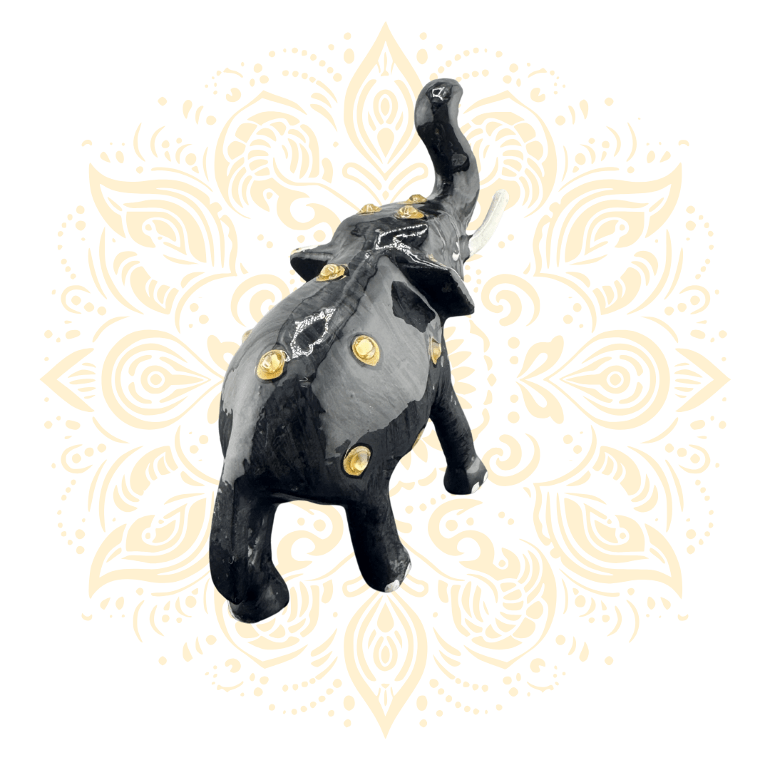 Metal Brown Elephant - Matchless Gifts
