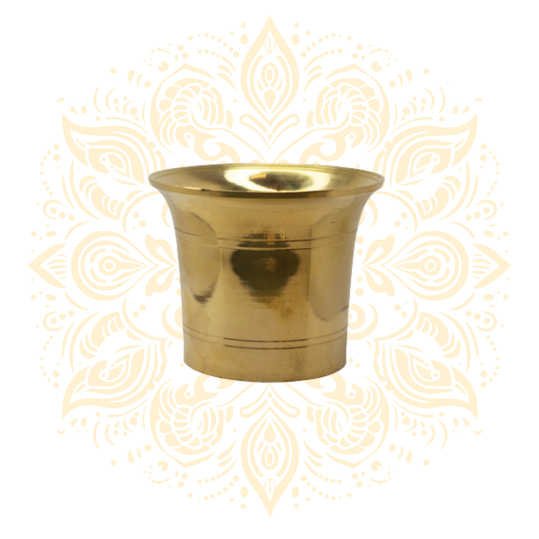 Brass Panchpatra Plain