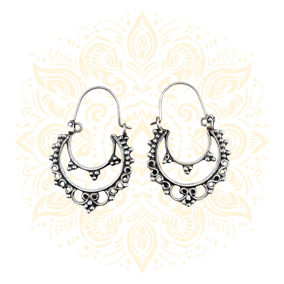 925 Sterling Silver Hoop Earrings