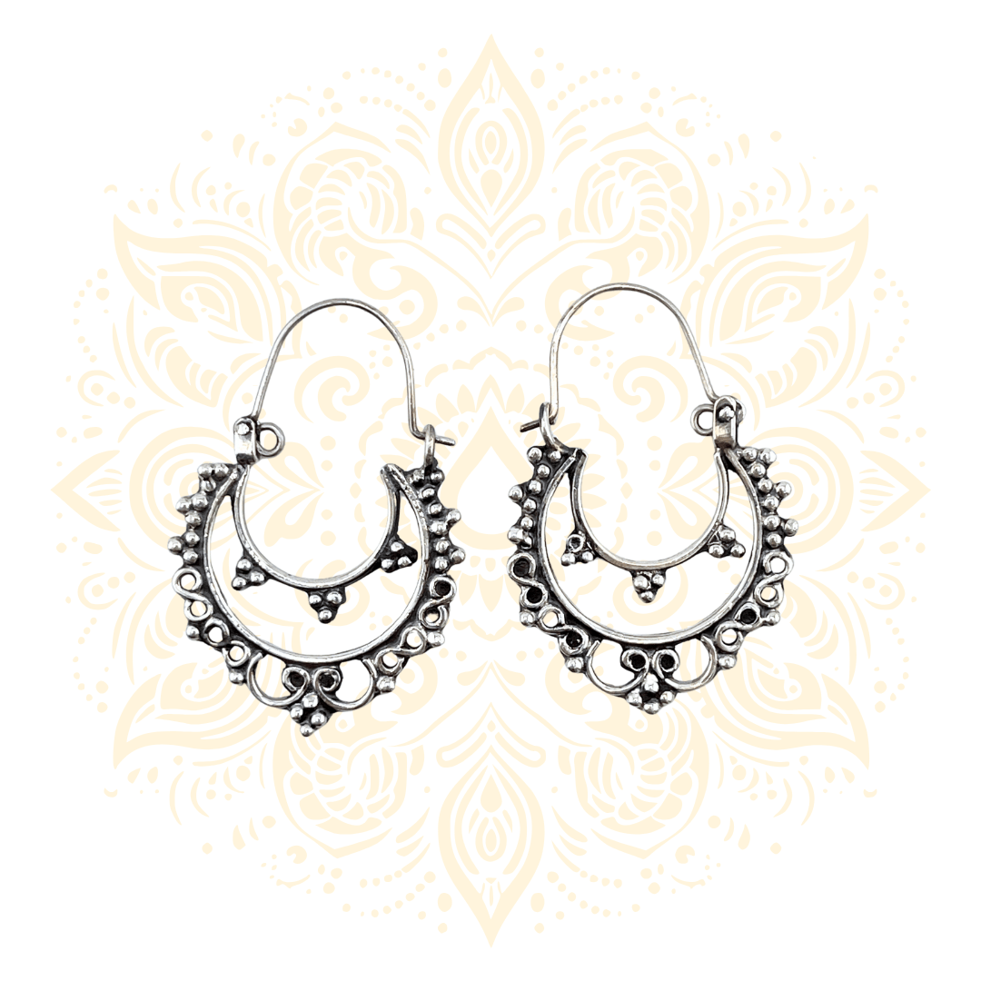 925 Sterling Silver Hoop Earrings - Matchless Gifts1