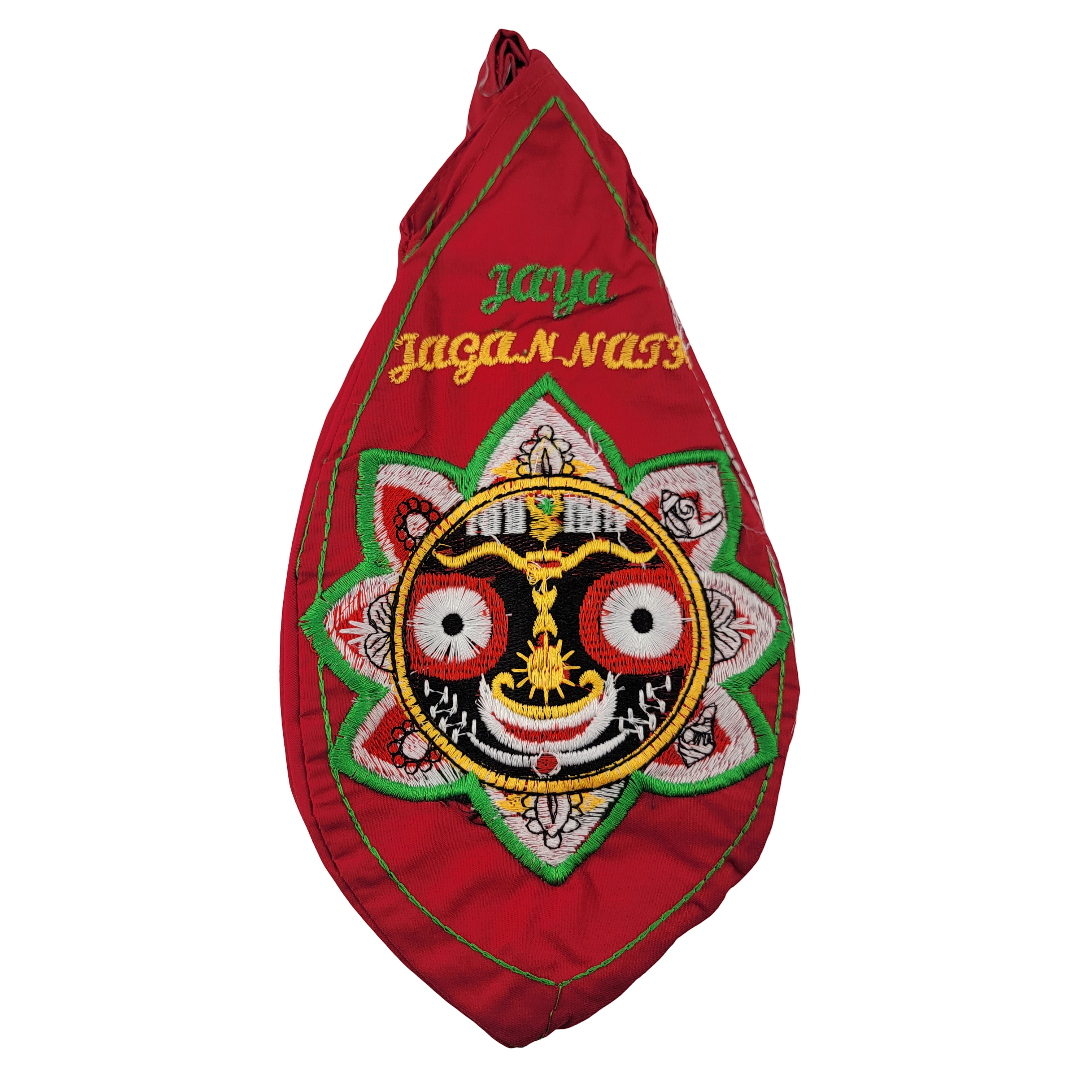 Jaya Jagannath Embroidered Japa Bead Bag