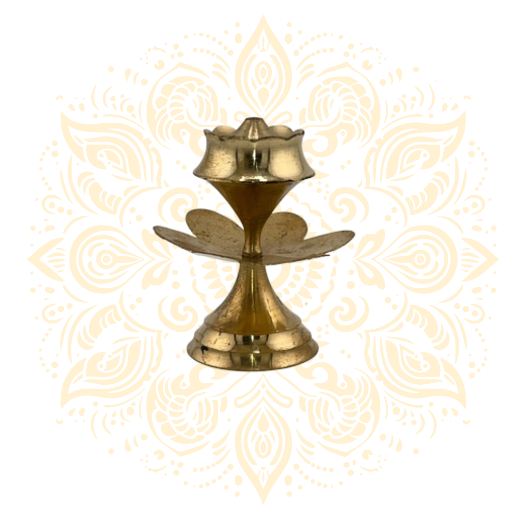 Brass Incense Agar Batti Holder 2.25"