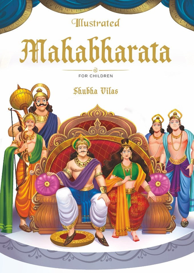 Illustrated Mahabharata for Children (Hardcover) by Shubha Vilas
