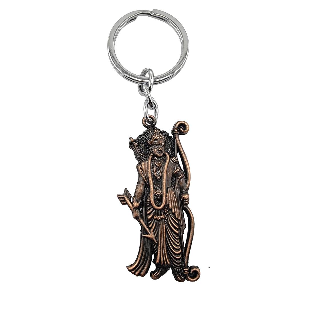 Full Body Rama Steel Keychain – 2" Tall (Multiple Finishes)