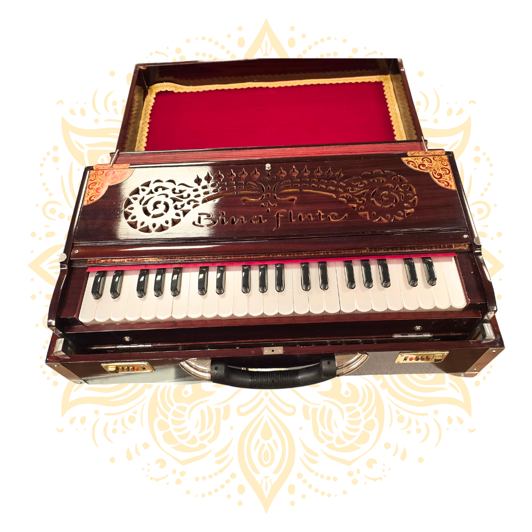 Bina Harmonium 3.5 Octave 2 Reed Set - Matchless Gifts2