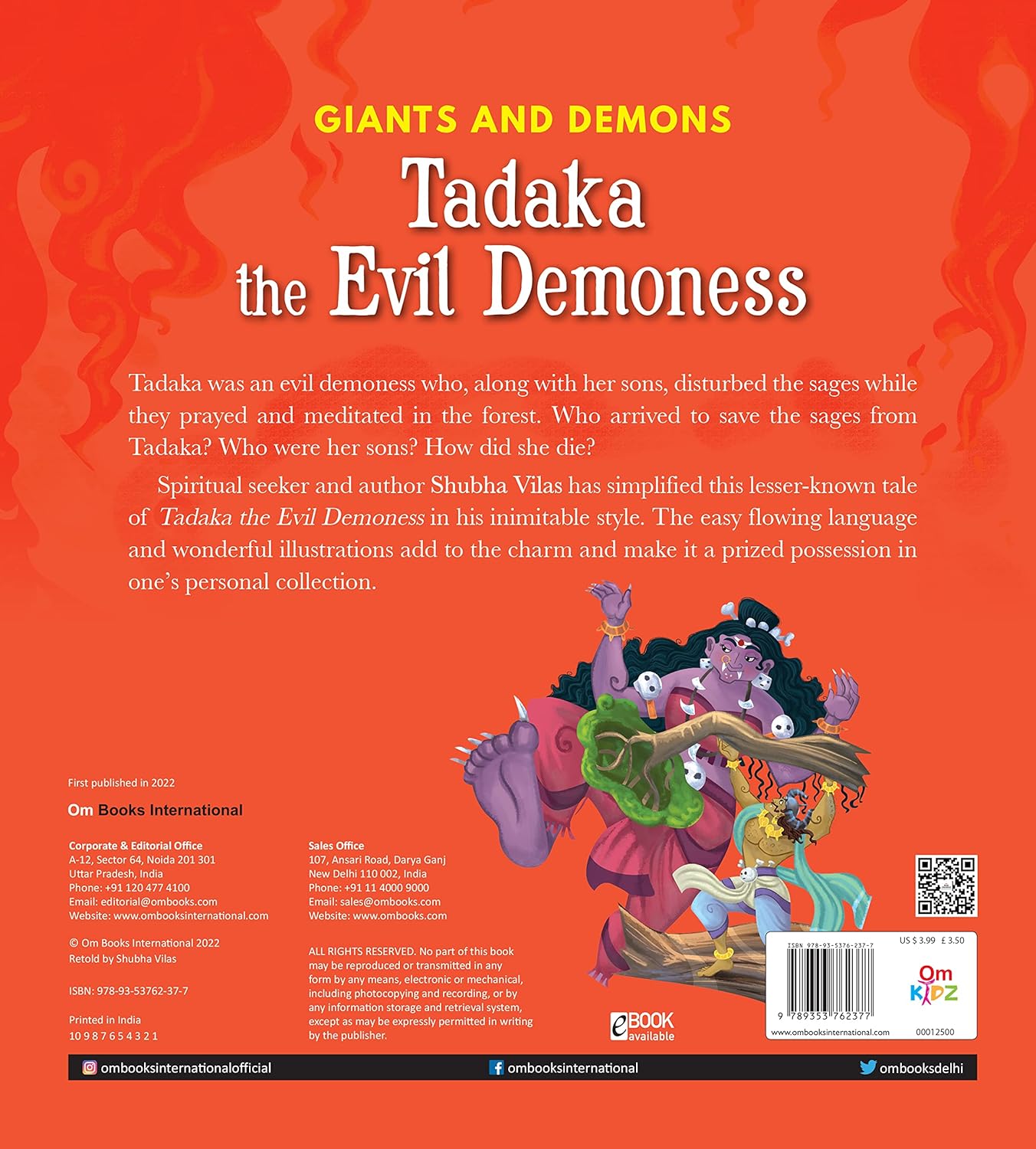 Giants and Demons: Tadaka the Evil Demoness by Shubha Vilas