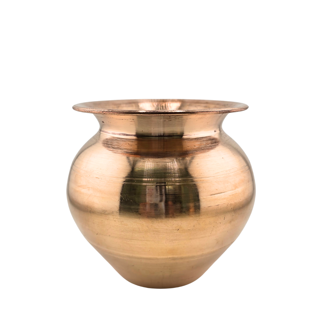 Copper Lota Water Pot for Worship - Matchless Gifts3