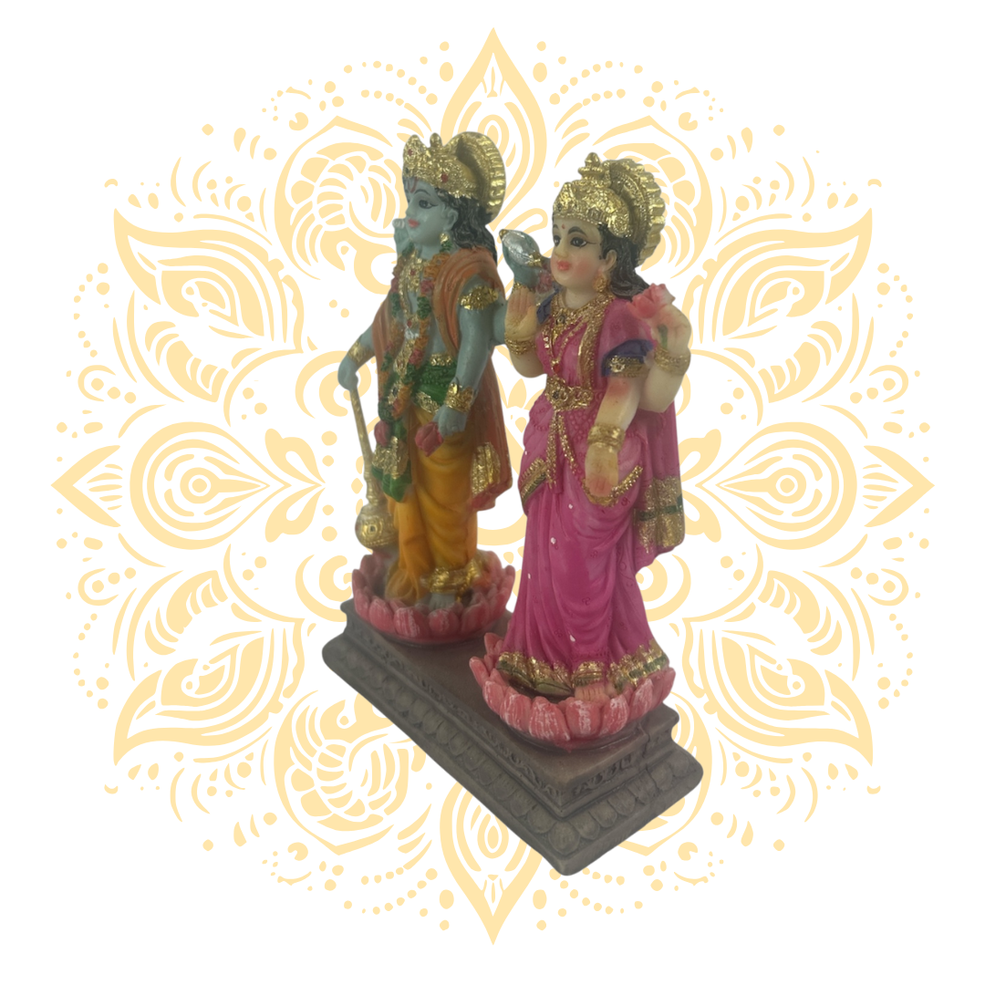 Polyresin Laxmi Narayana 4.5"