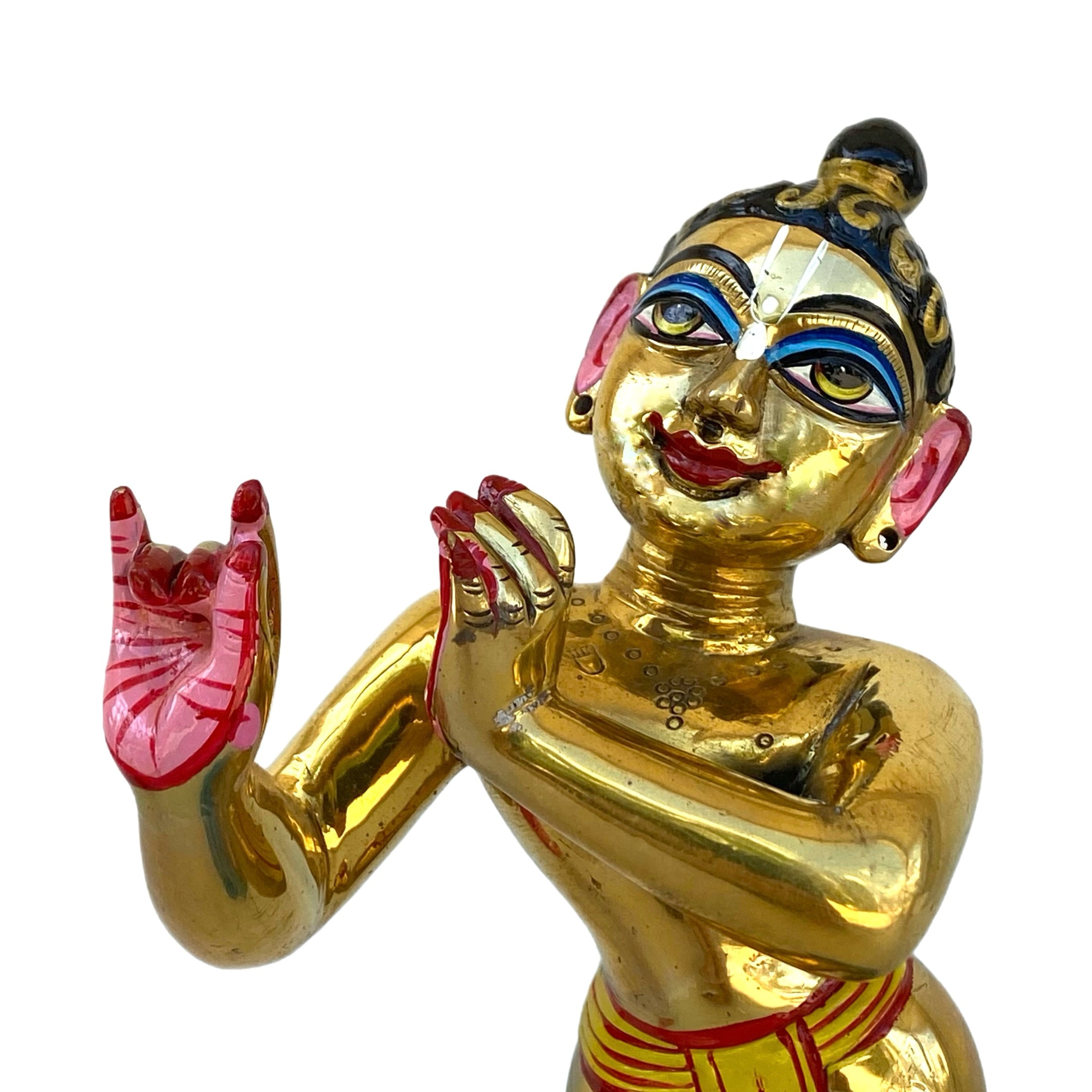 Brass Radha Krishna Set