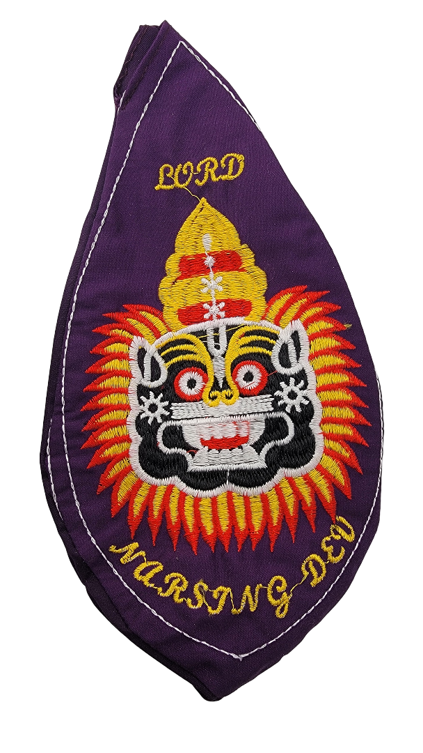 Narasimha Embroidered Bead Bags