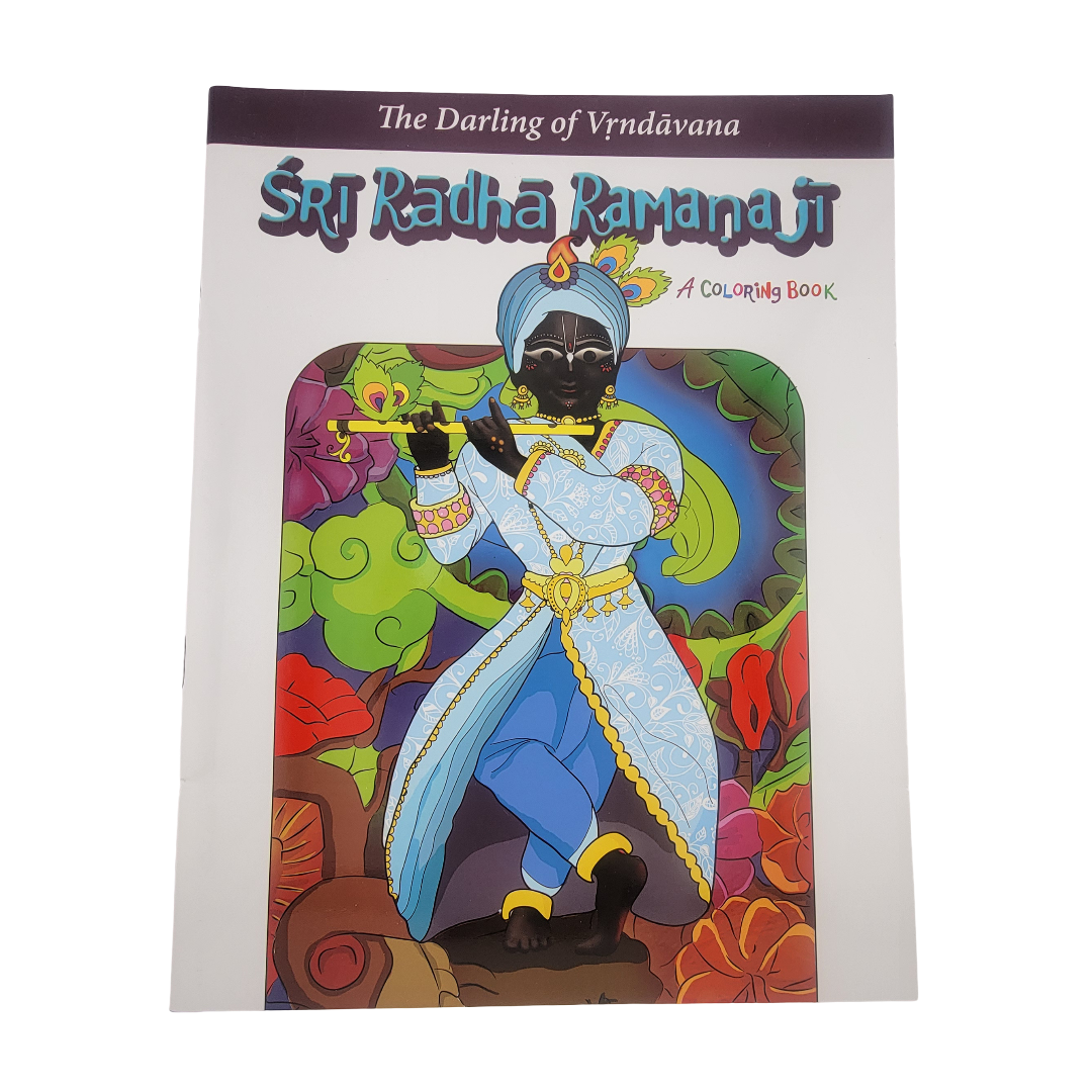 The Darling of Vrndavana: Sri Radha Ramanaji A Colouring Book