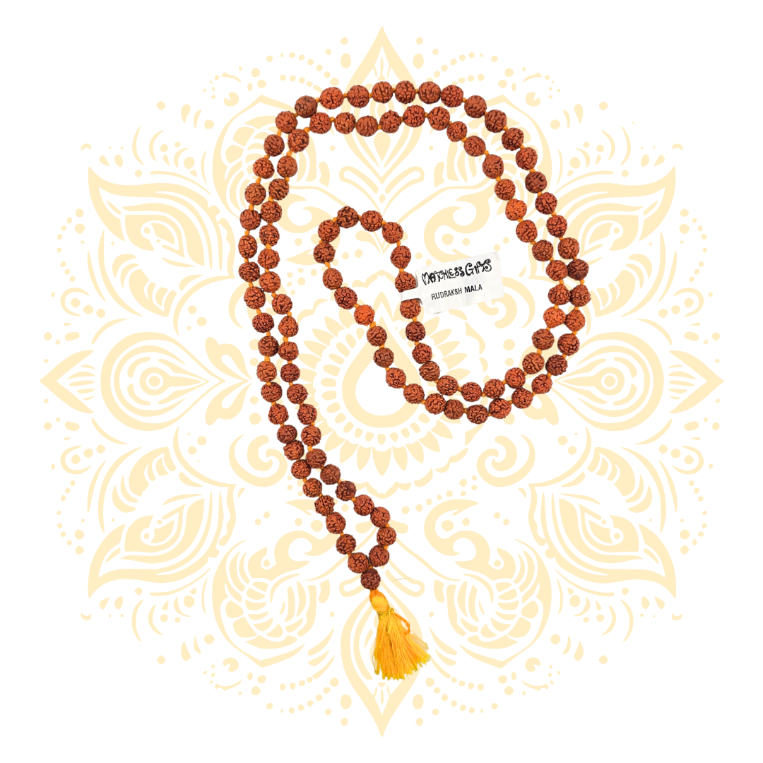 Small Rudraksha Beads Mala 32"