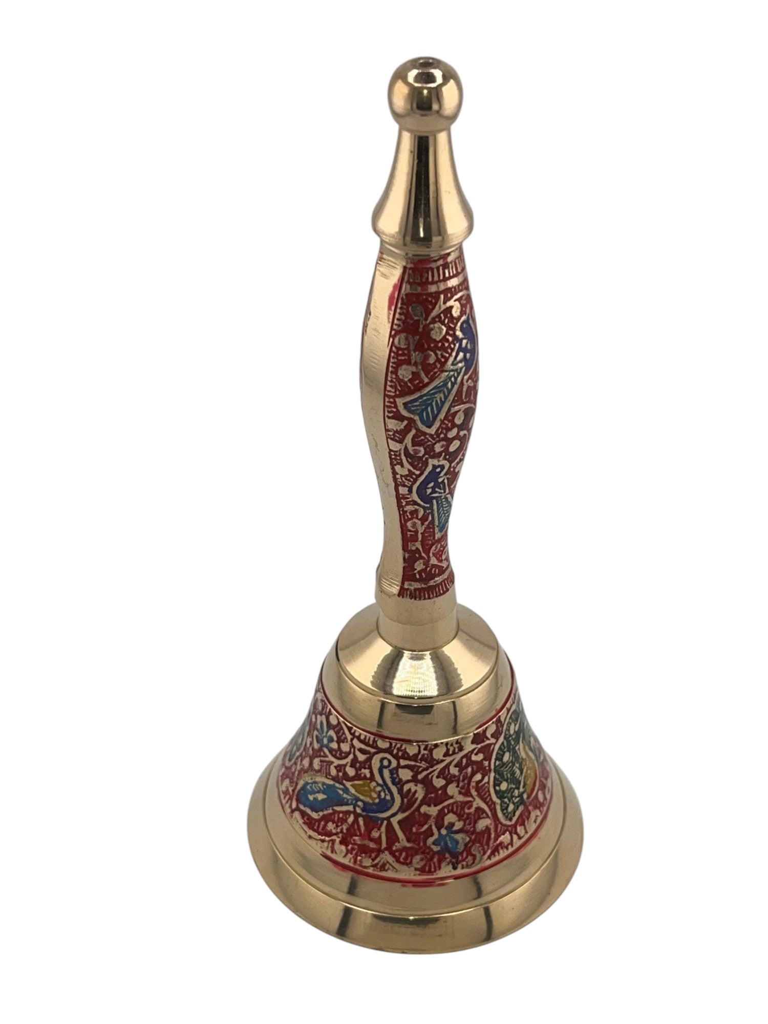 Traditional Brass Puja Bell for Worship - Matchless Gifts9