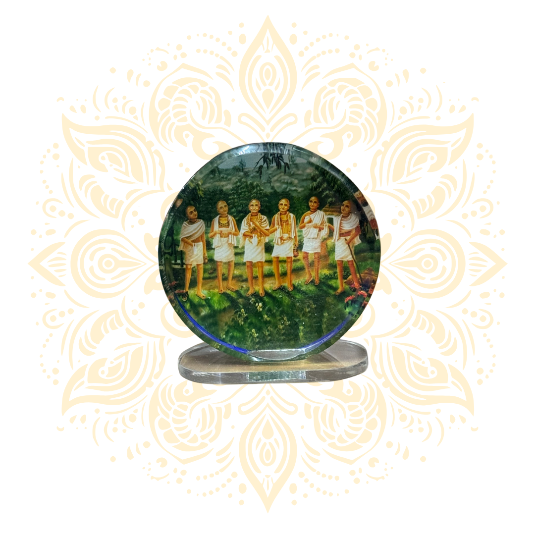 Acrylic Six Goswamis Stand