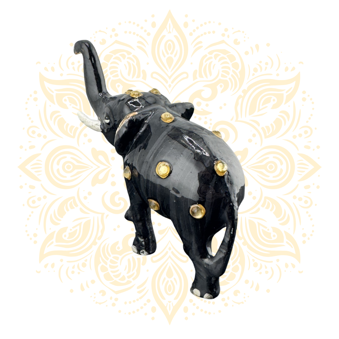 Metal Brown Elephant