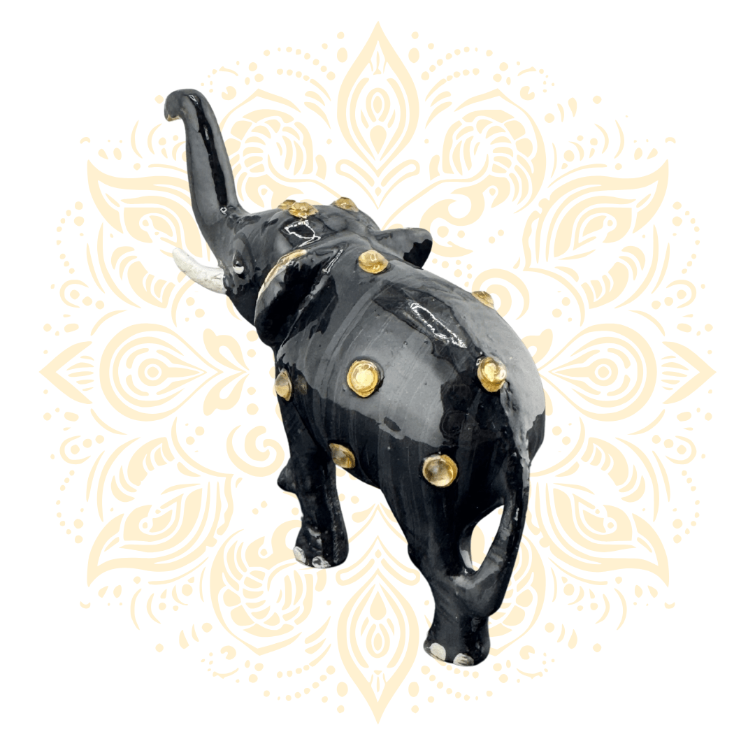 Metal Brown Elephant - Matchless Gifts