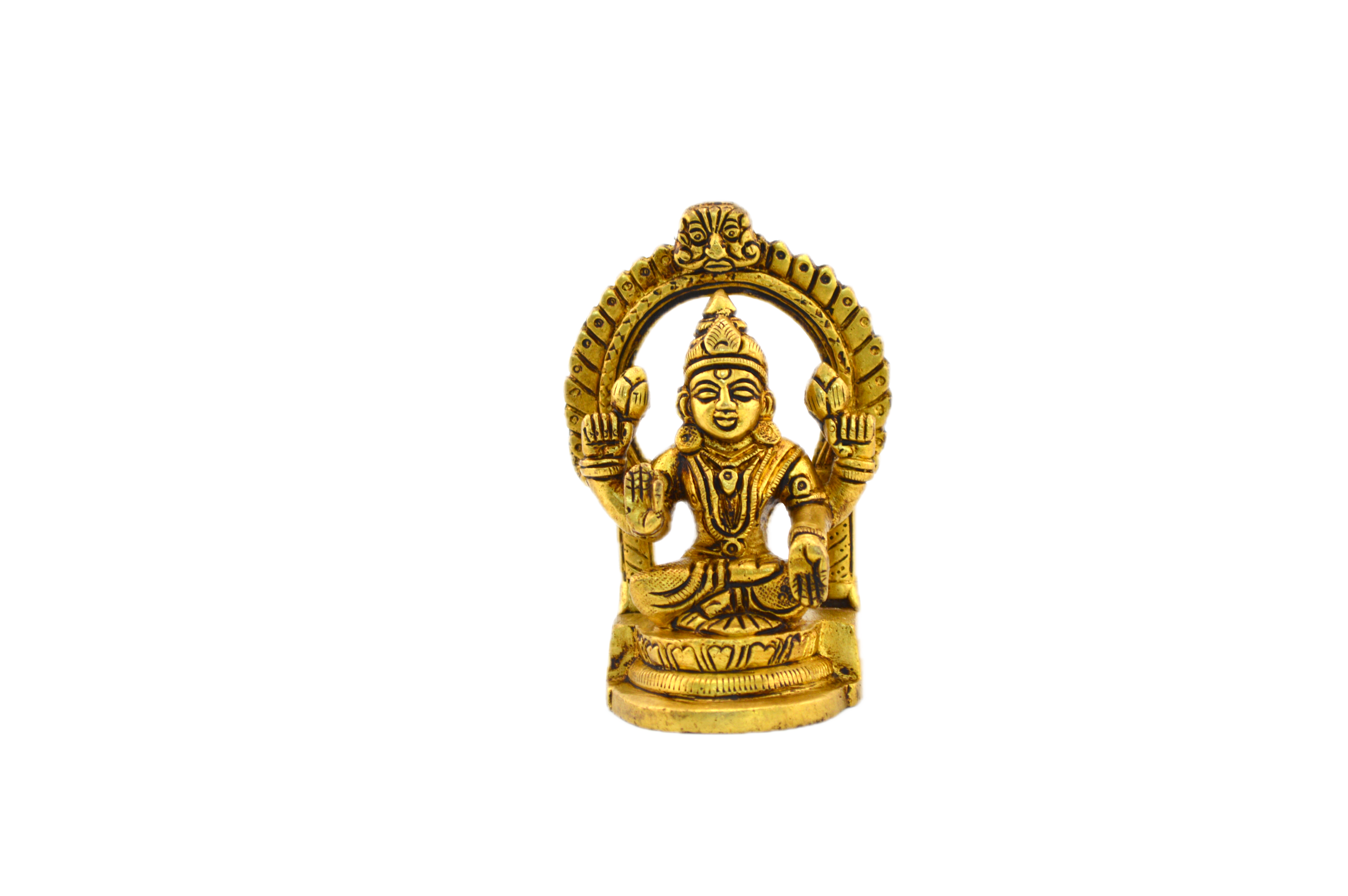 Assorted Brass Goddess Laxmi Murtis - Matchless Gifts5