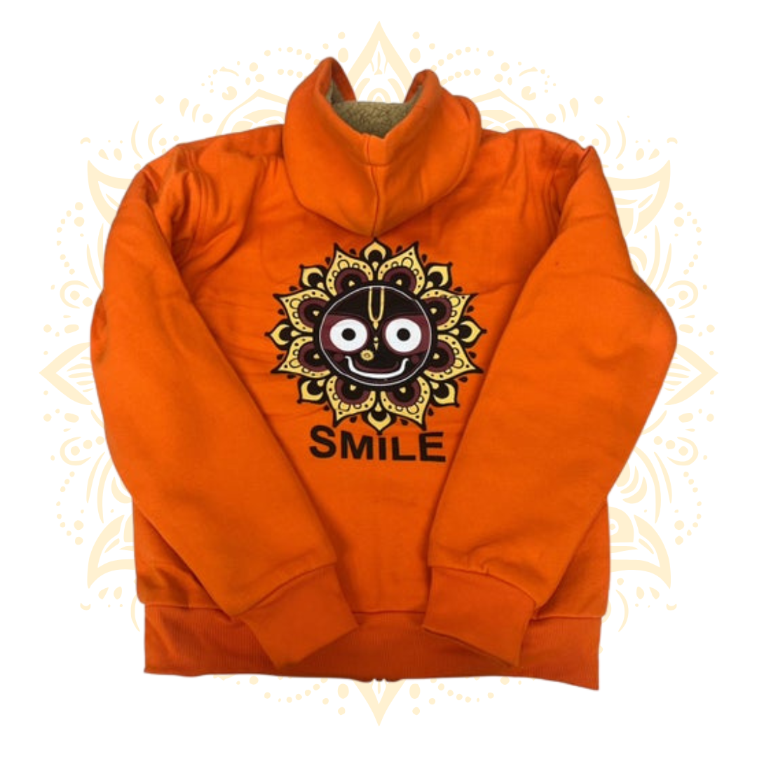 ISKCON New Vrindaban Jagannath Smile Hoodie