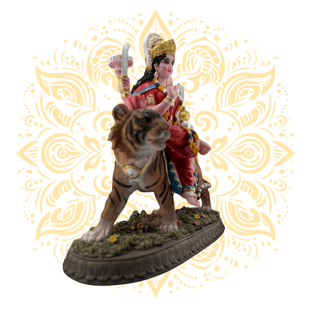 Polyresin Durga 15" - Matchless Gifts