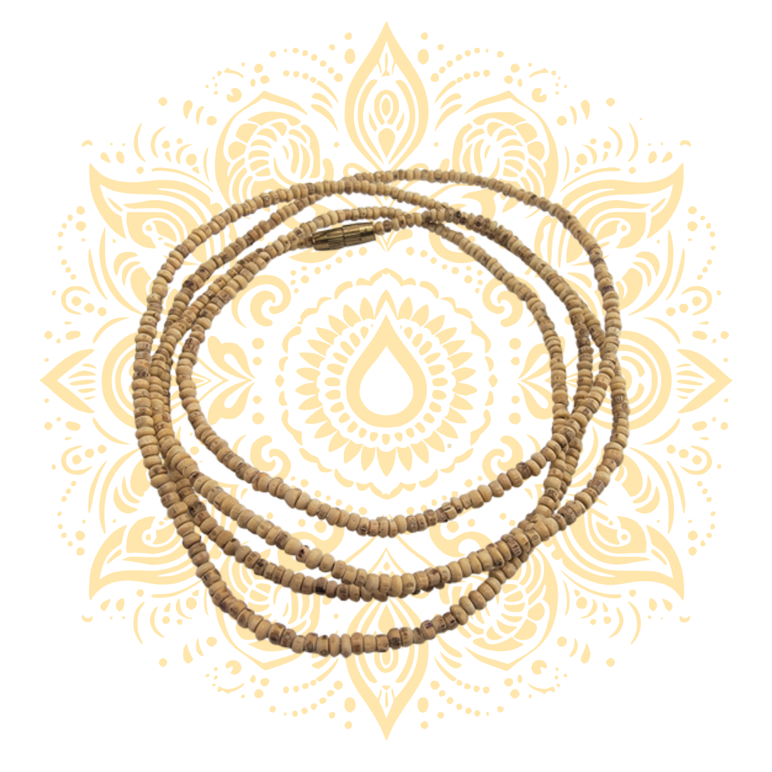 Two Rounds Tulasi Neckbeads 32"