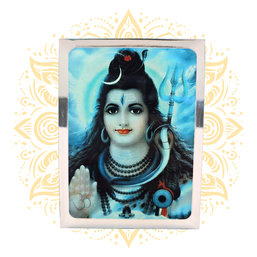 Acrylic Shiva Stand 4" x 3"