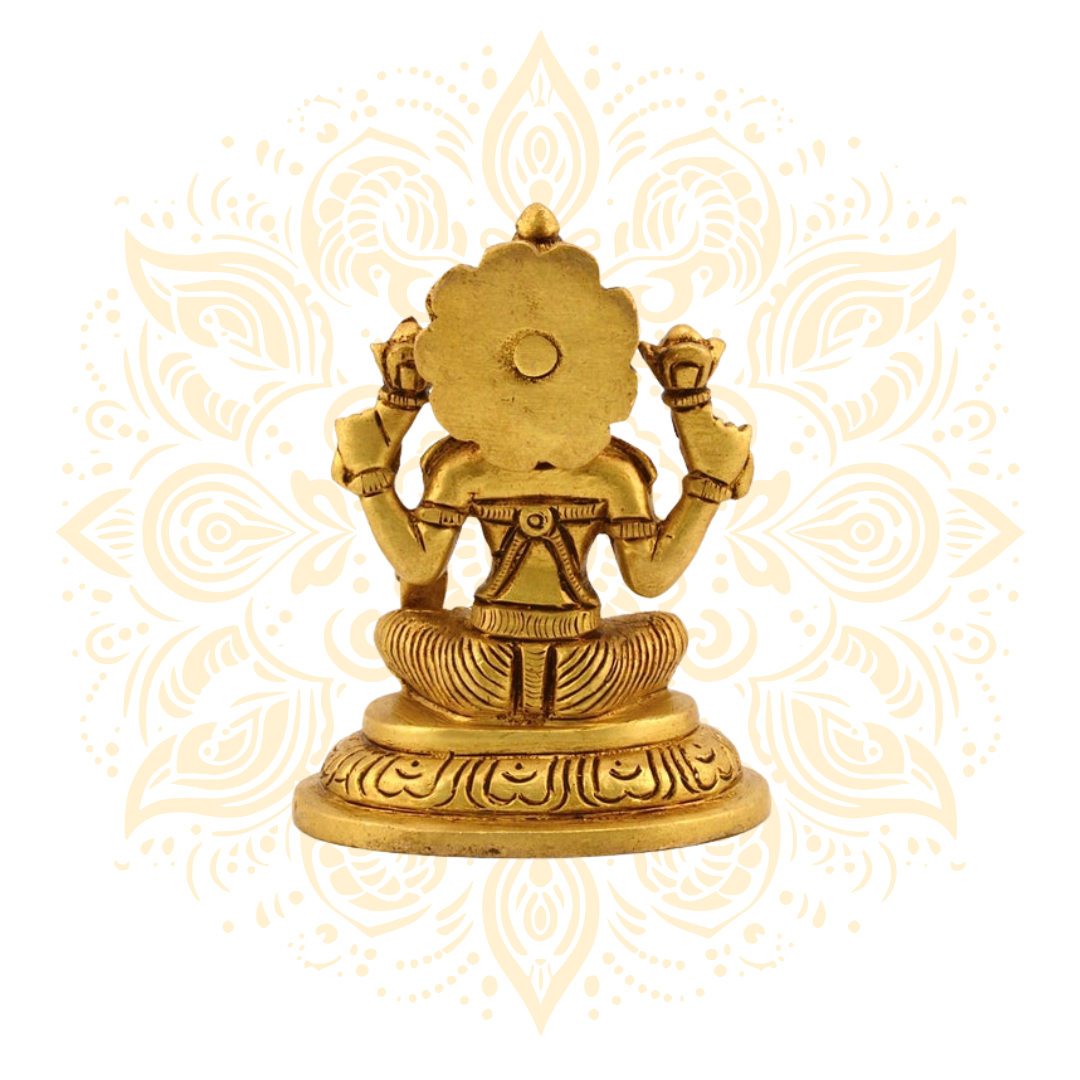 Assorted Brass Goddess Laxmi Murtis - Matchless Gifts2