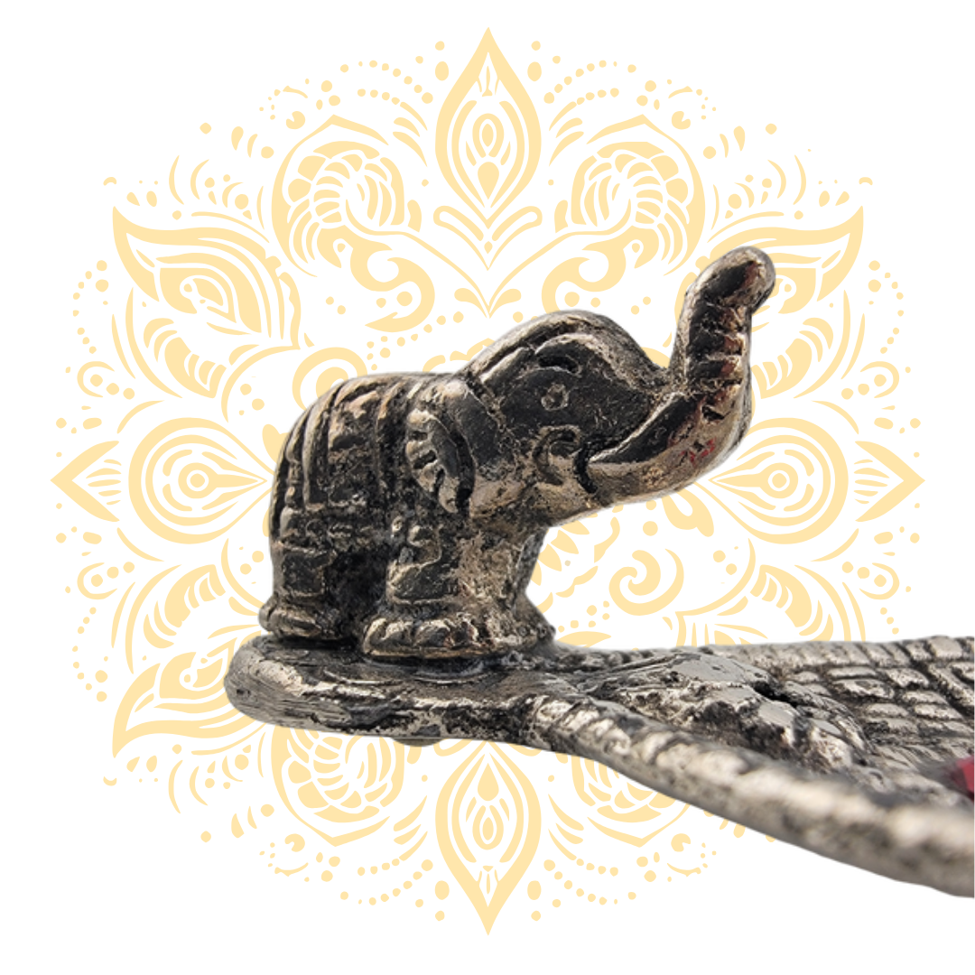 Peepal Leaf Incense Holder 8.5"