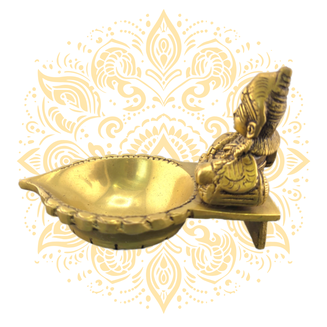 Brass Kuber Deepak 5"