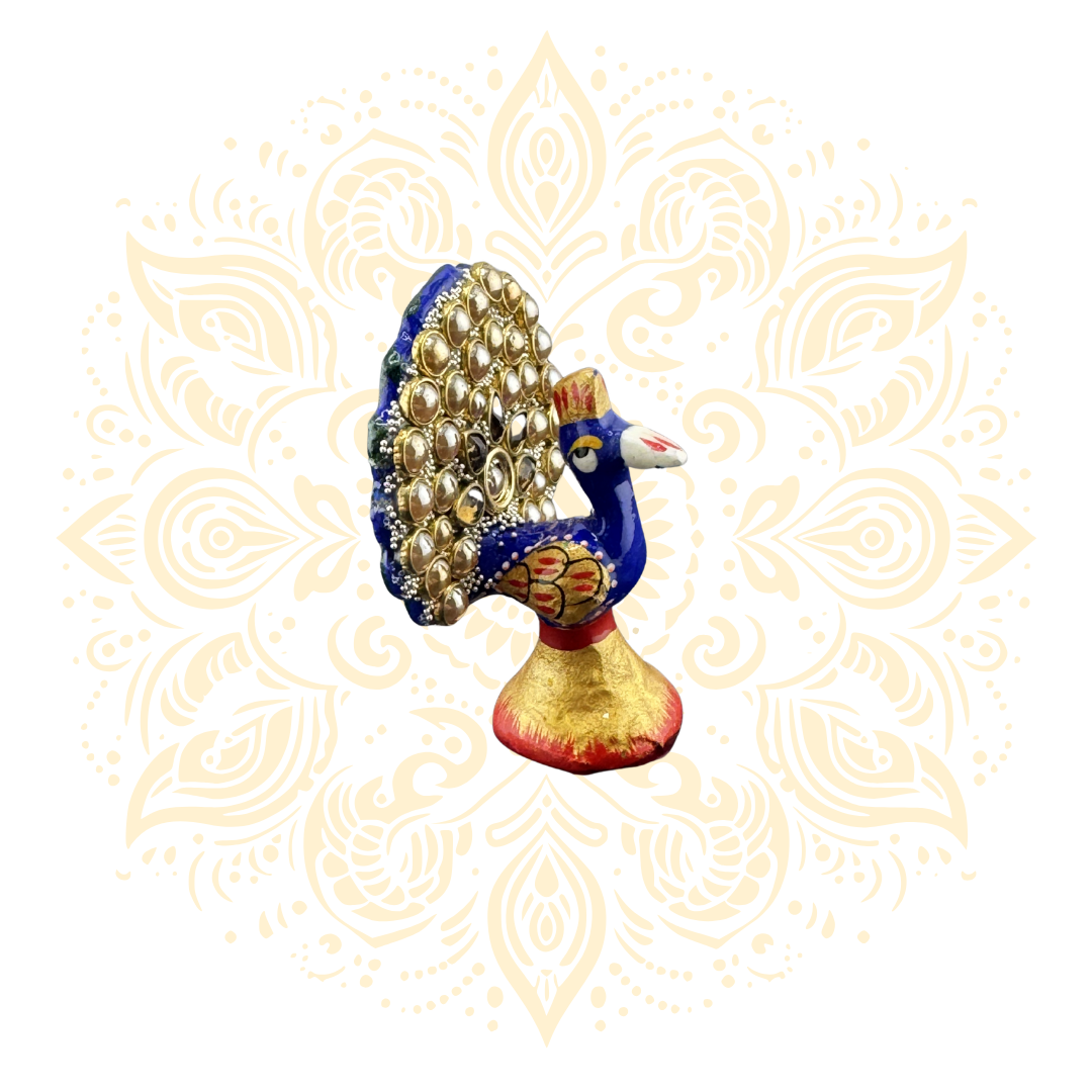 Aluminum Dancing Peacock w/ Brilliants - Matchless Gifts9