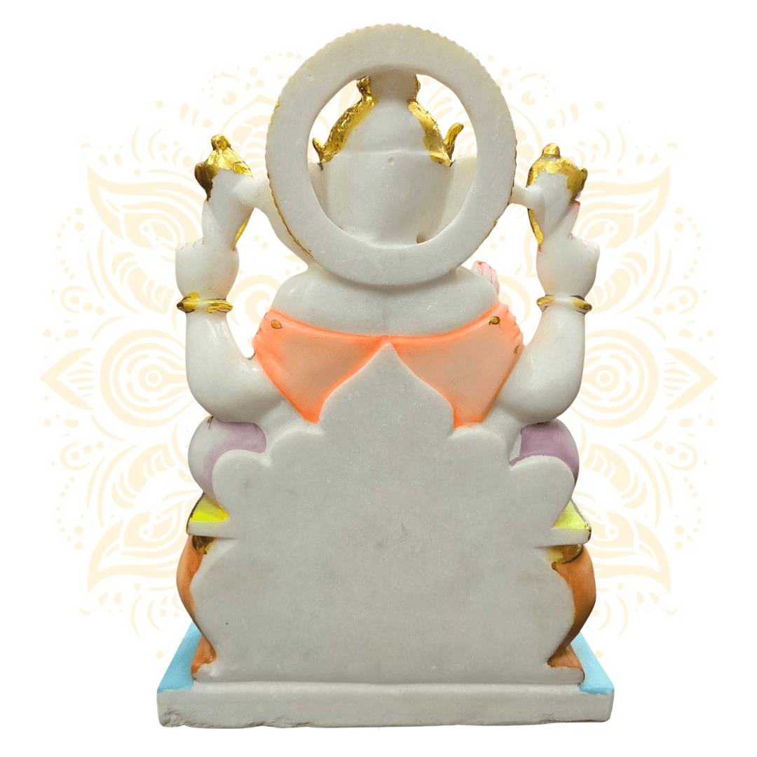 Lord Ganesh Blessing Mudra Murti 17" - Matchless Gifts5