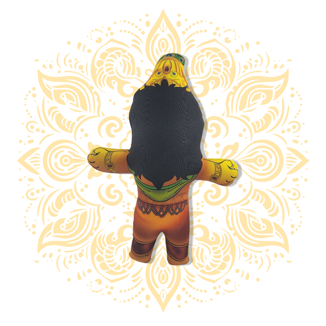 Narasimha & Prahlad Doll Set 8" & 6"