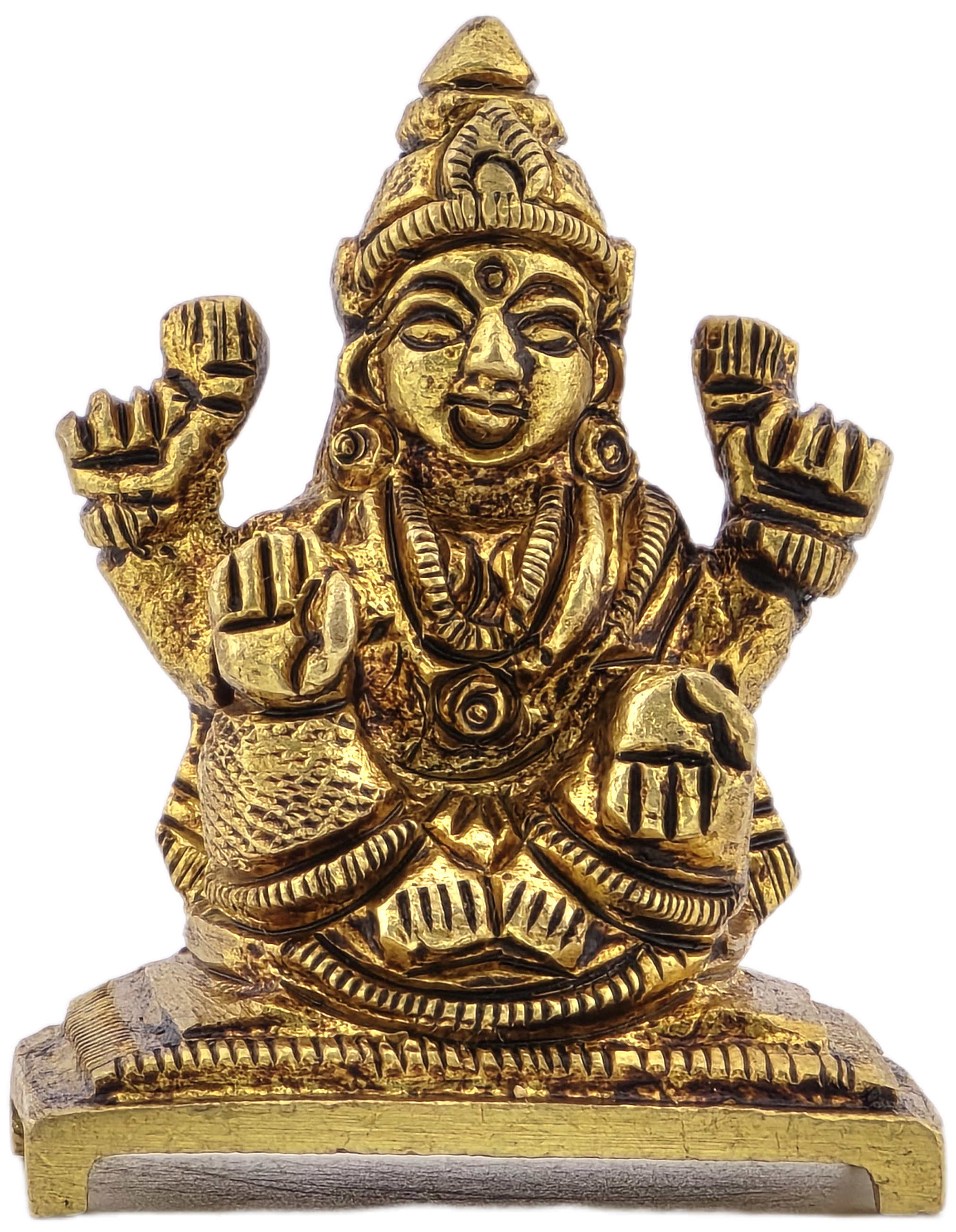 Assorted Brass Goddess Laxmi Murtis - Matchless Gifts10