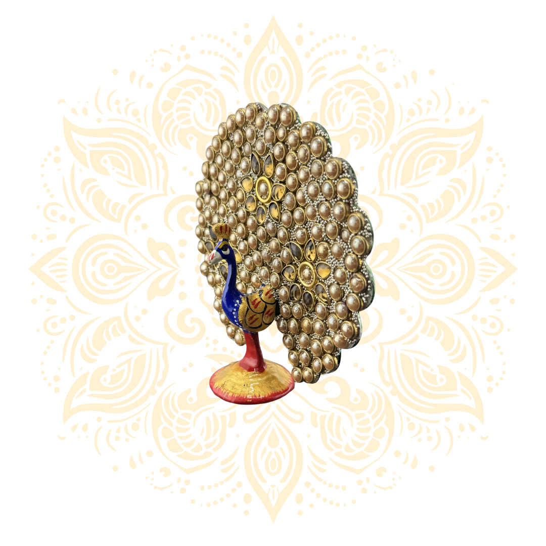 Aluminum Dancing Peacock w/ Brilliants - Matchless Gifts5