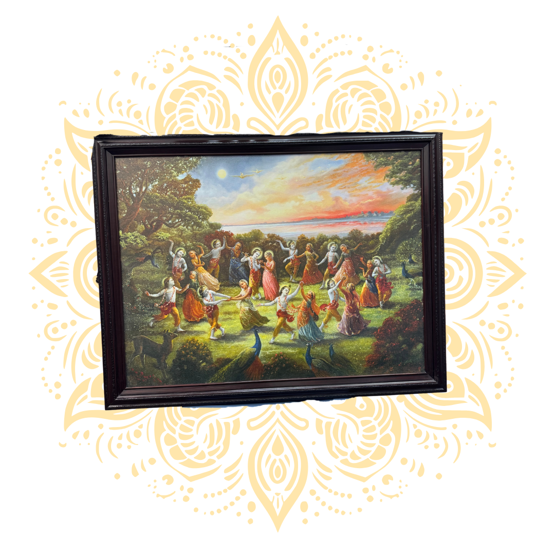 Framed Krishna Art