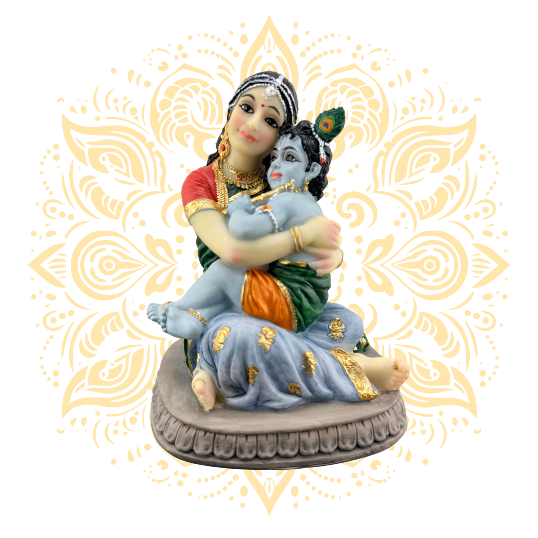 Polyresin Yasoda Krishna