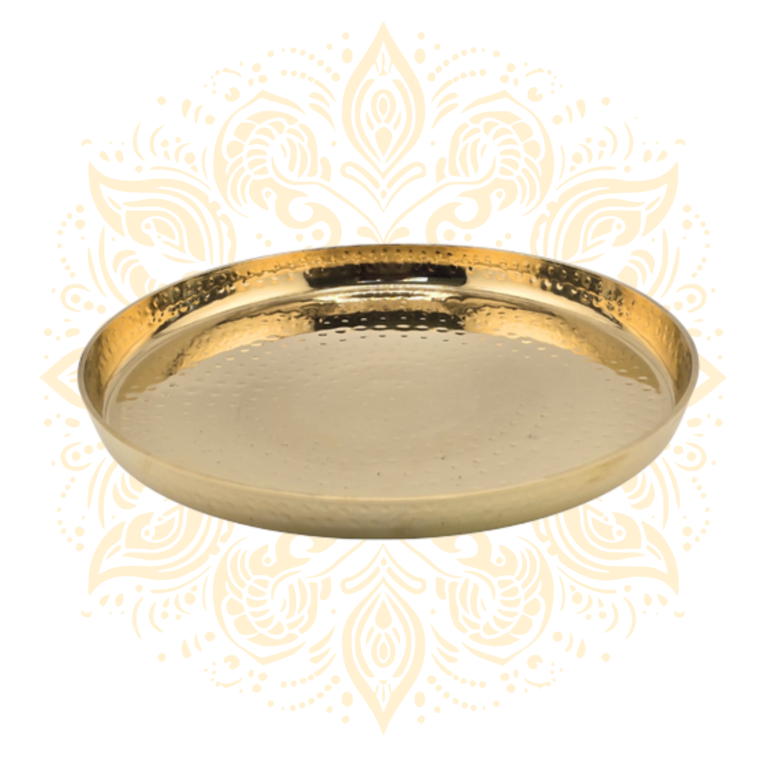 Kansa Brass Plate 10"