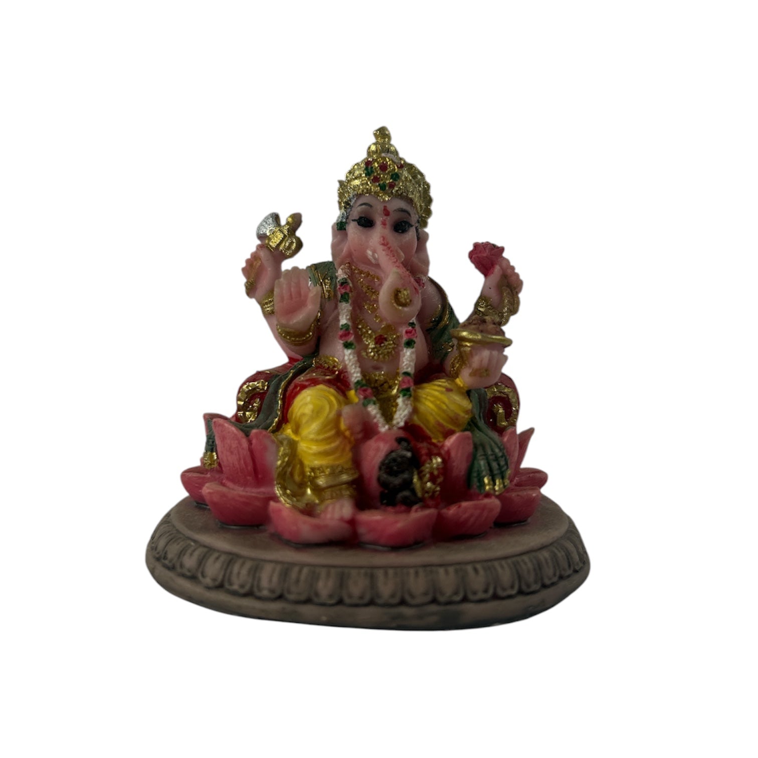 Polyresin Lord Ganesh Old Style 2.5" - Matchless Gifts5