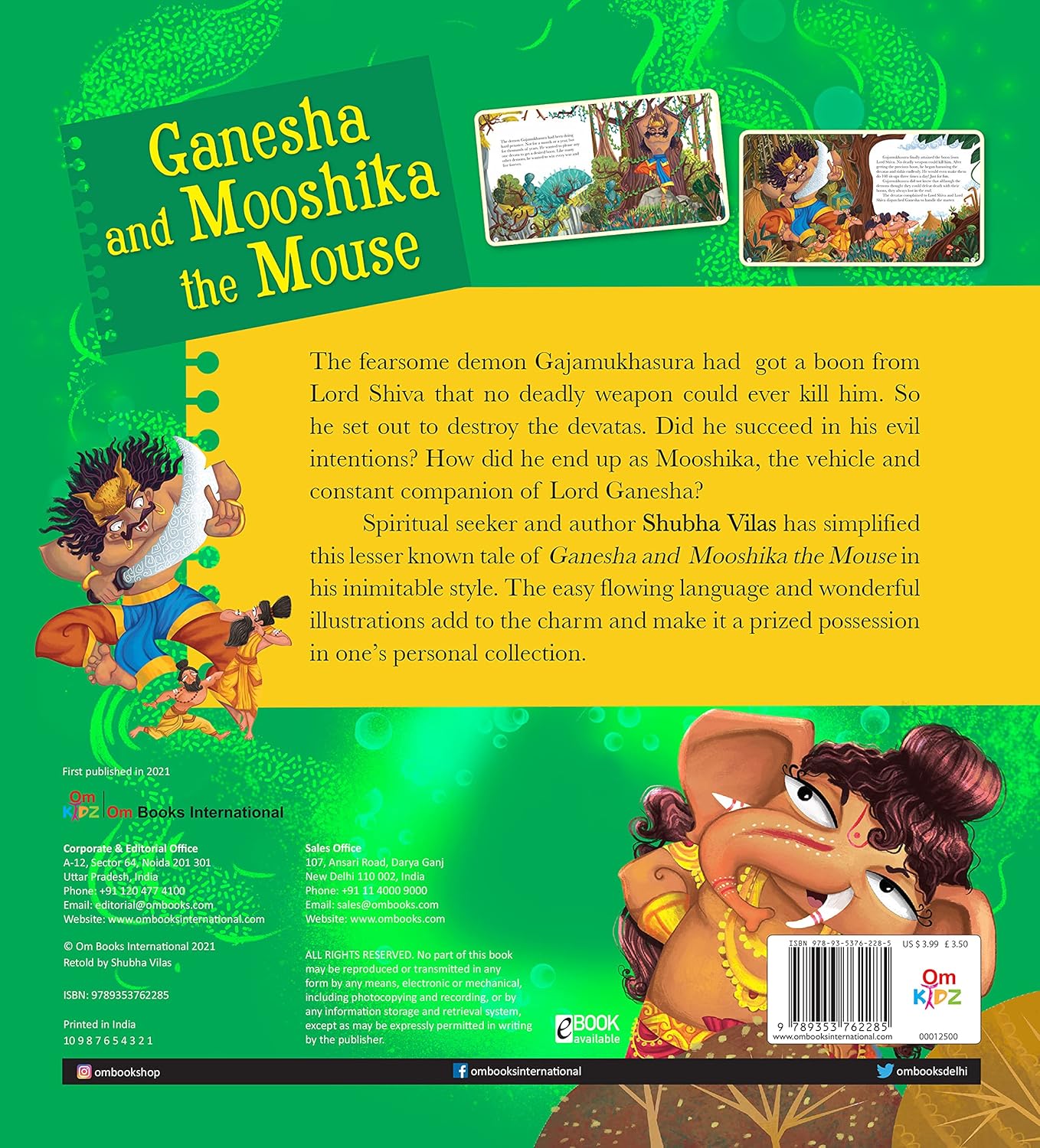 Vehicles of Gods : Ganesha and Mooshika the Mouse