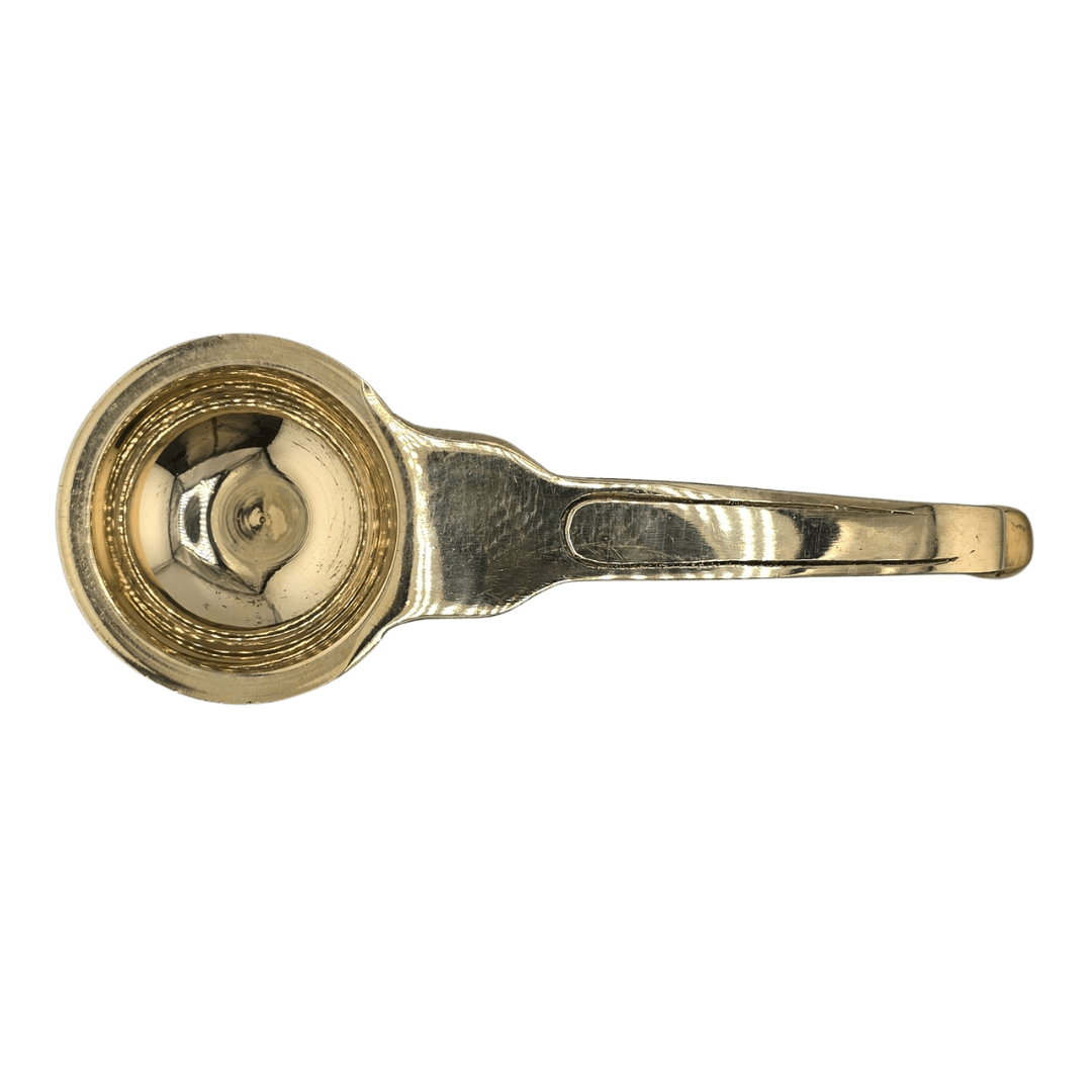 Brass Aarti Diya Lamp w/ Handle - Matchless Gifts3