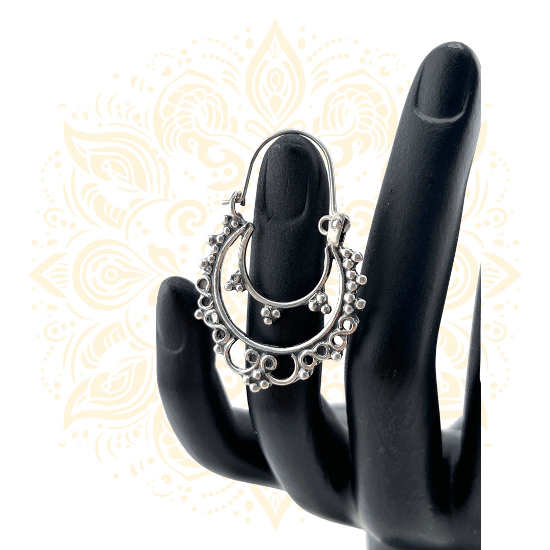 925 Sterling Silver Hoop Earrings - Matchless Gifts2