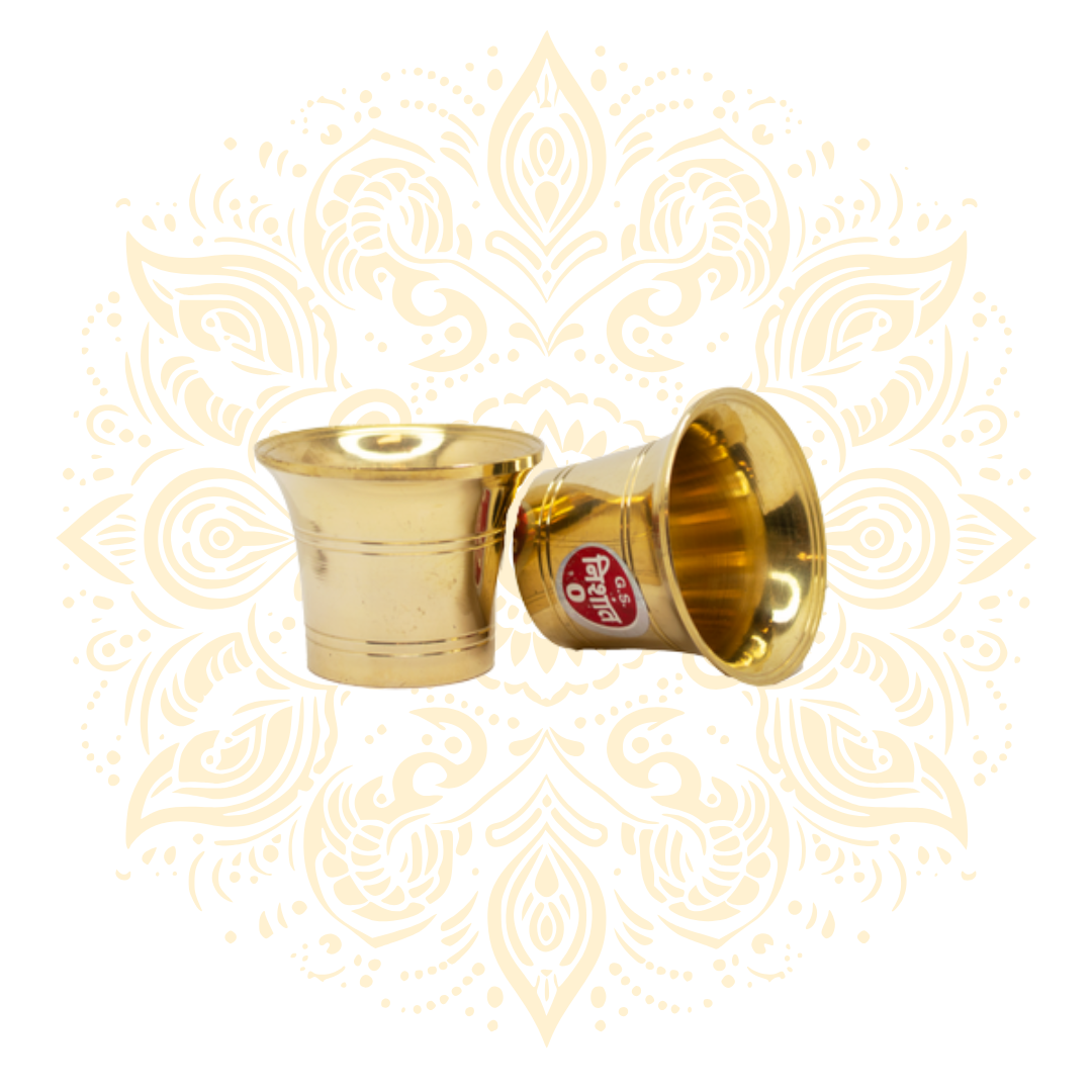 Brass Panchpatra Plain