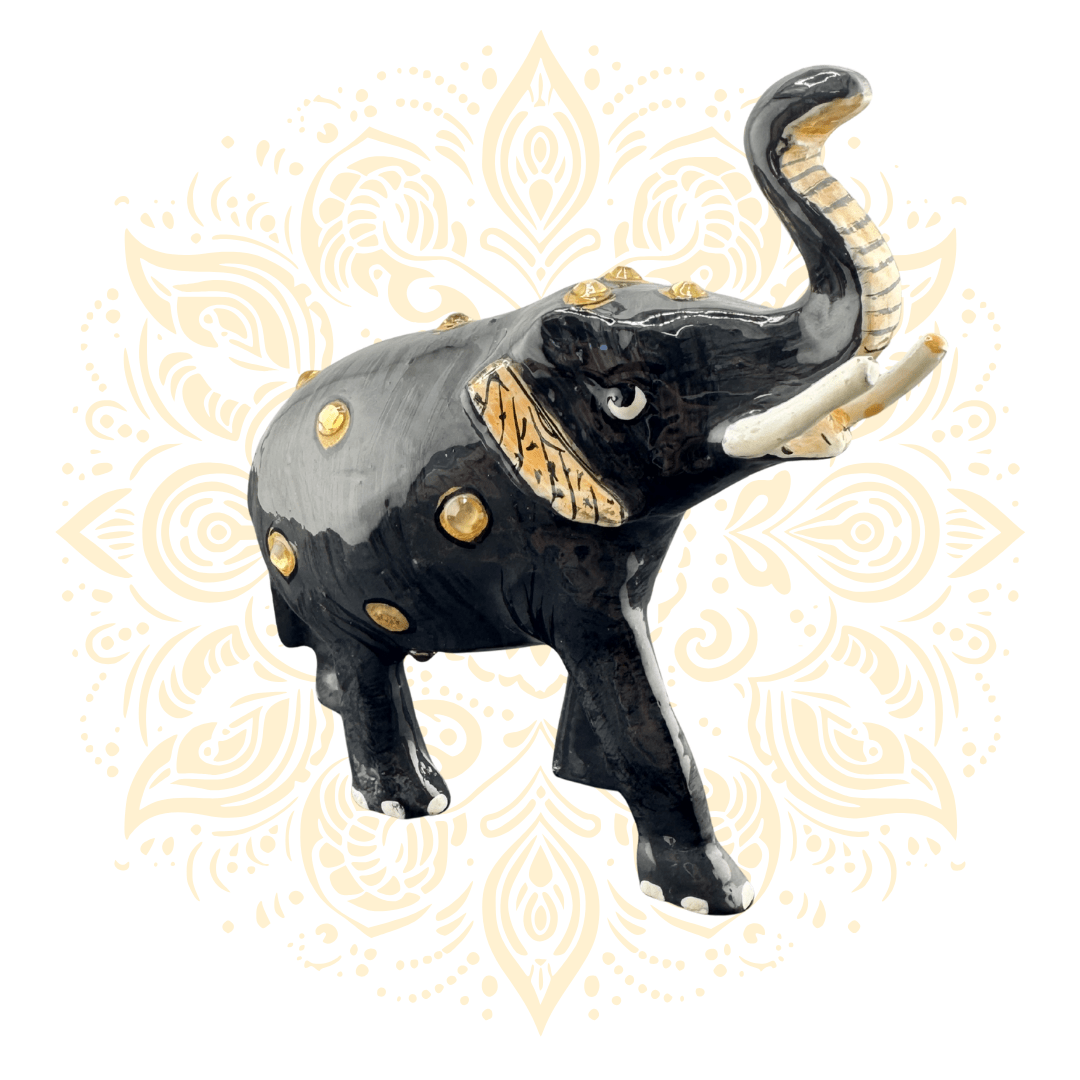 Metal Brown Elephant - Matchless Gifts
