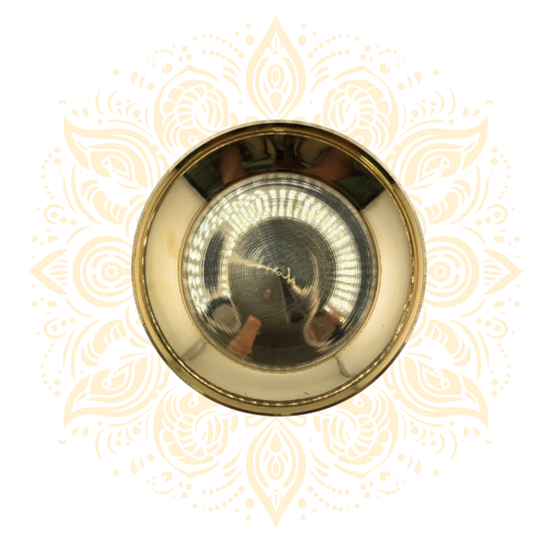 Kansa Brass Plate 5"