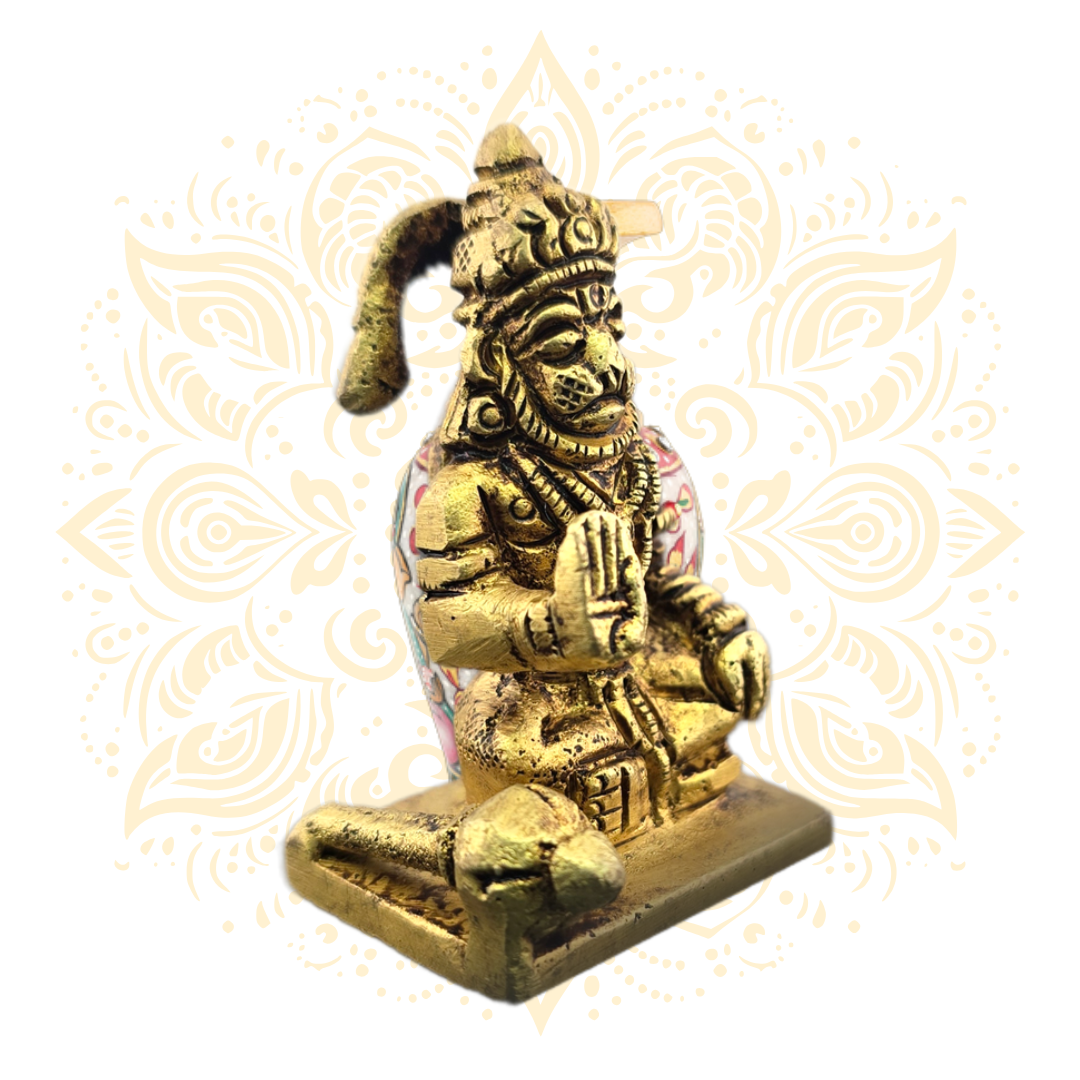 Brass Hanuman 1.5"