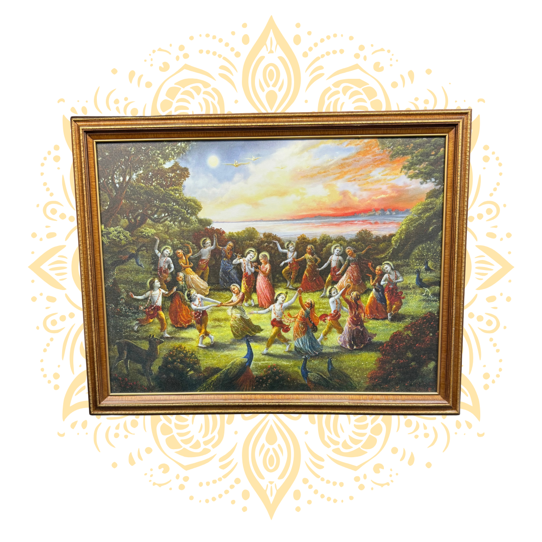 Framed Krishna Art