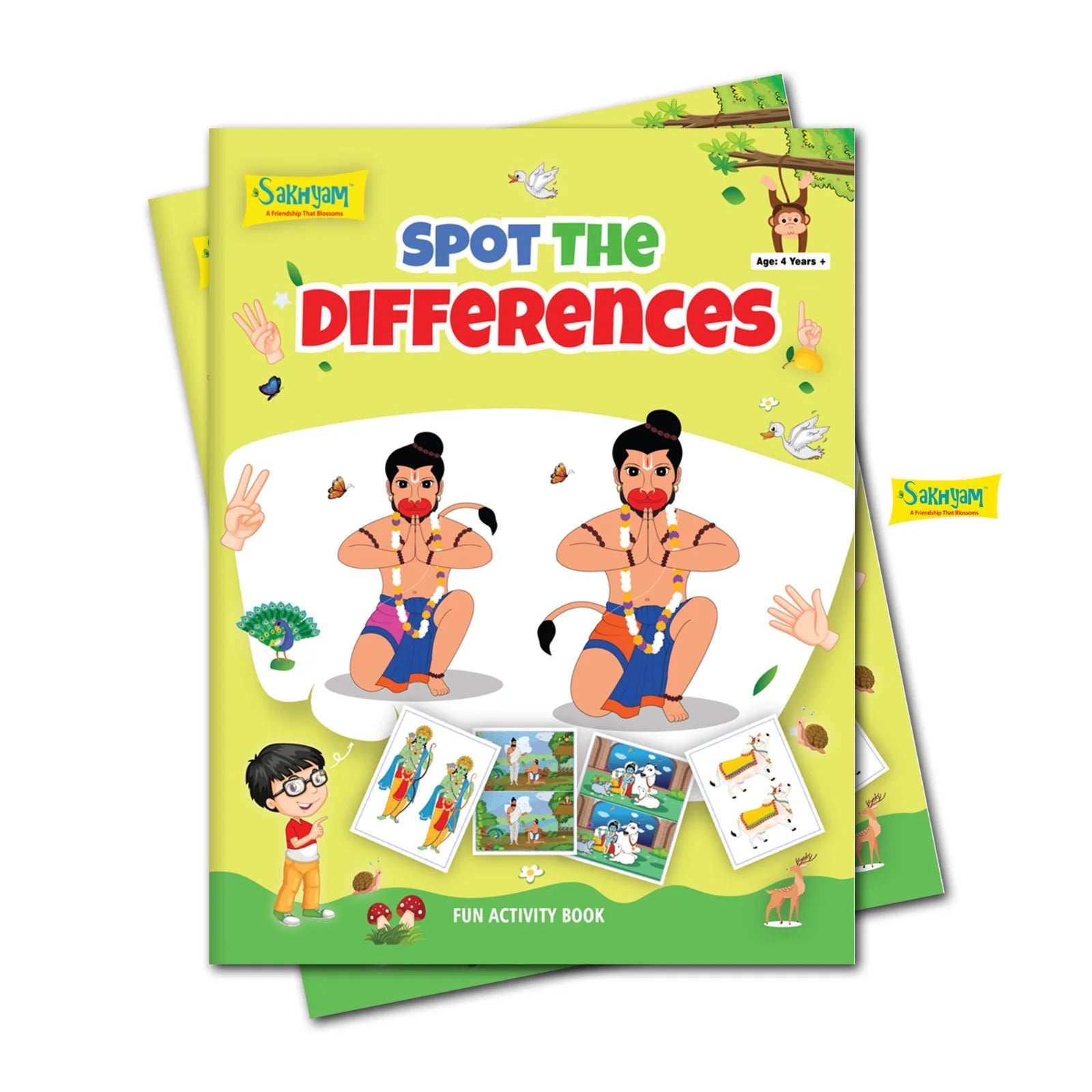Sakhyam Spot the Differences Fun Children's Activity Book