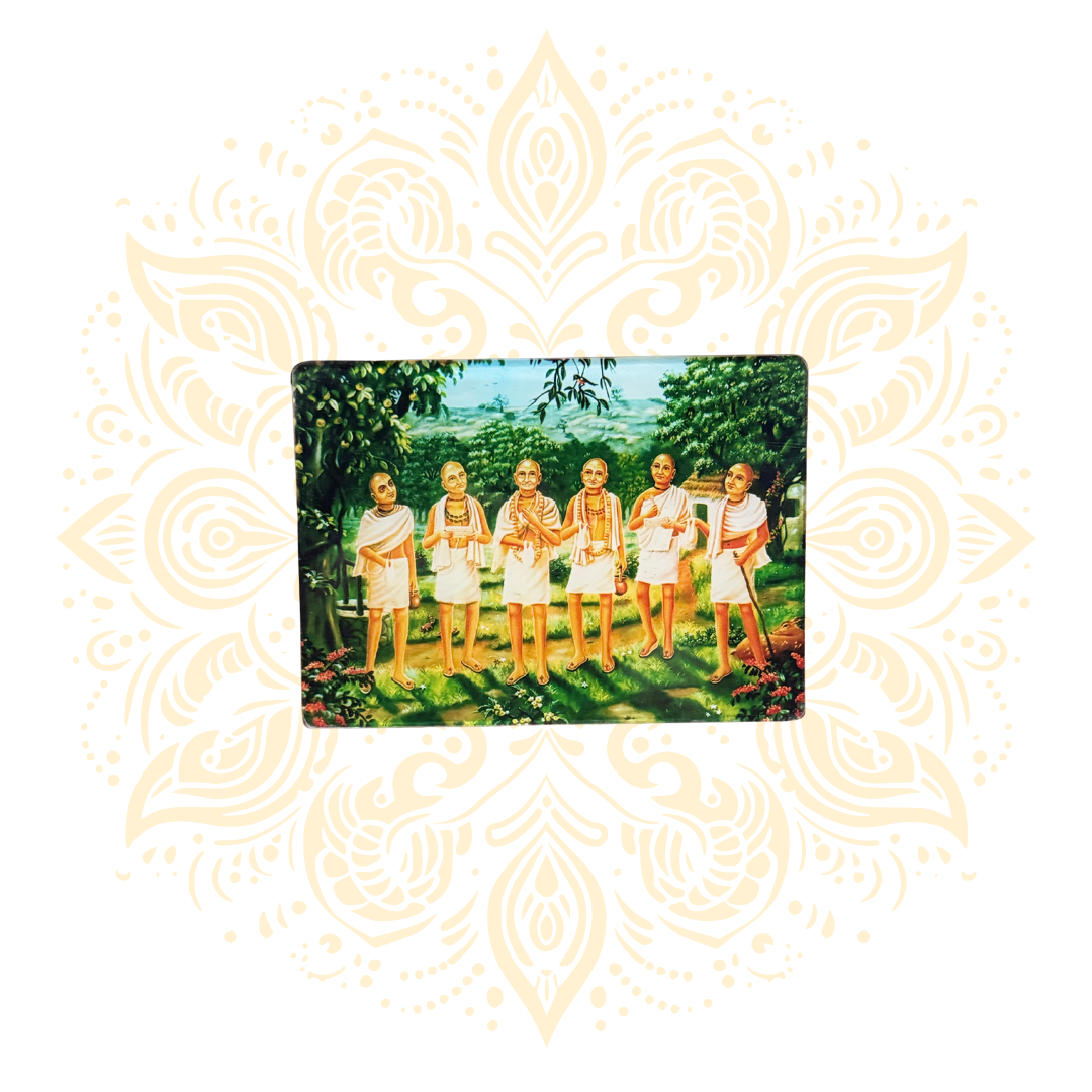 Acrylic Six Goswamis Stand