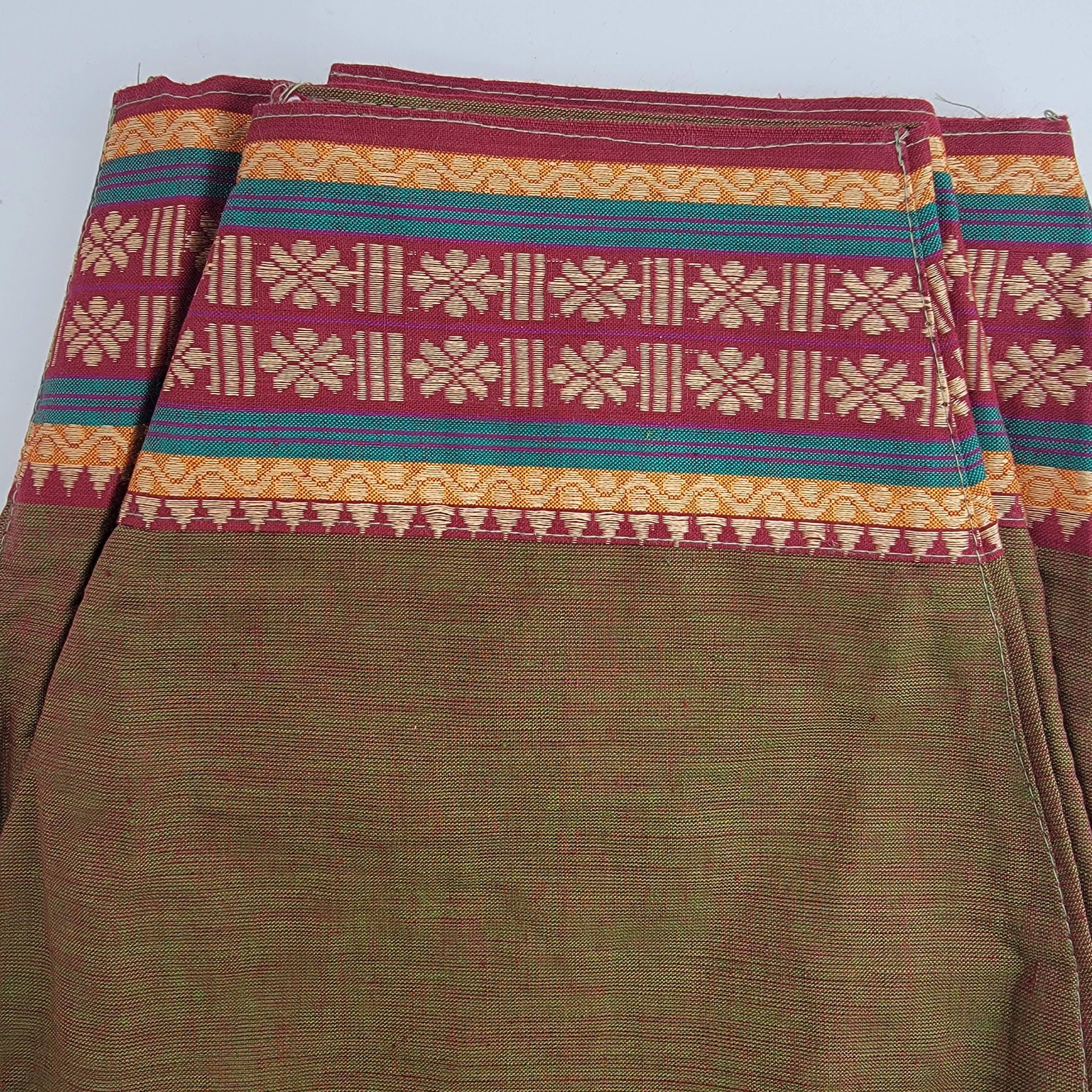 Plain Mridanga Cover – 20" w/ Embroidered Edge - Matchless Gifts88