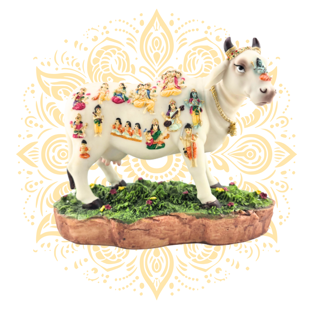 Polyresin Sacred Cow